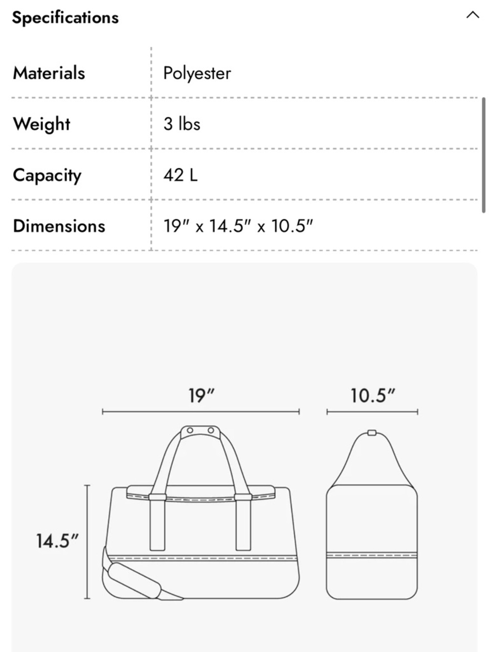 Calpak Stevyn Duffel with Shoe Compartment - Picture 8 of 8